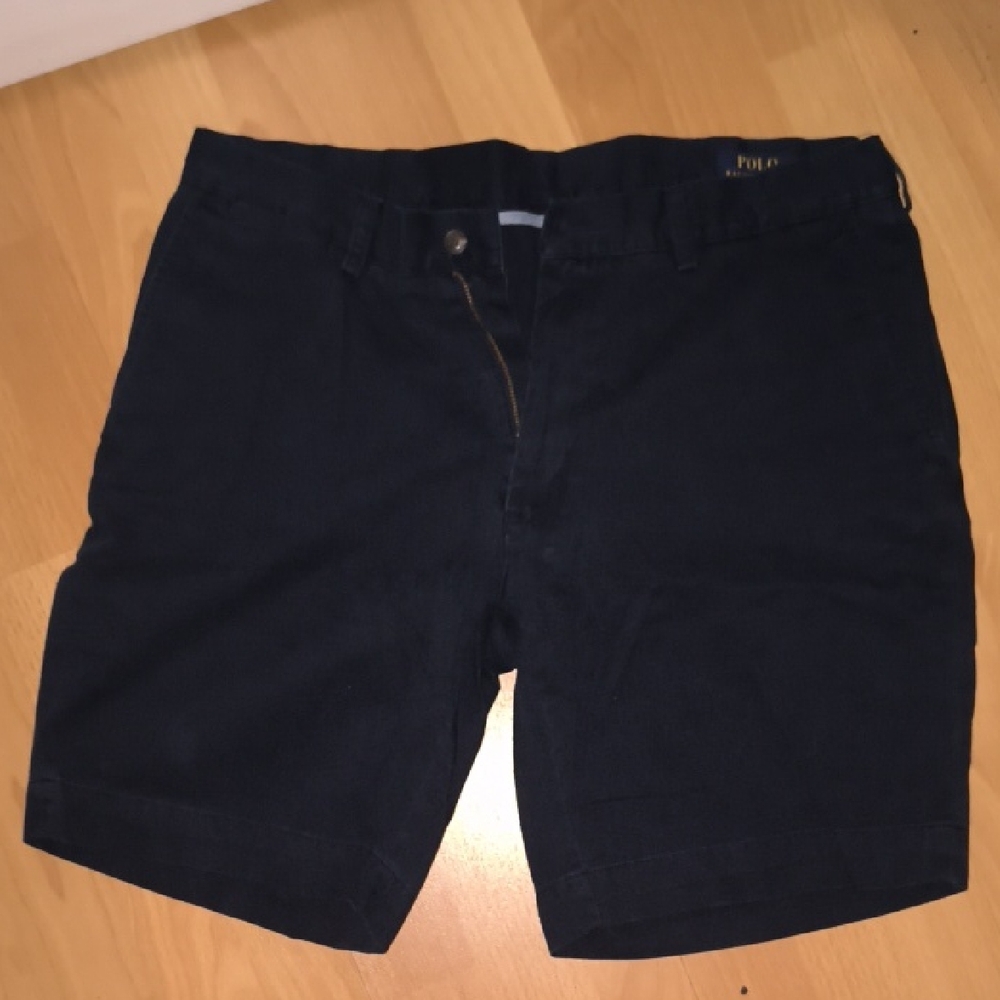 Polo Ralph Lauren | Men's Deep Blue Flat Front Shorts